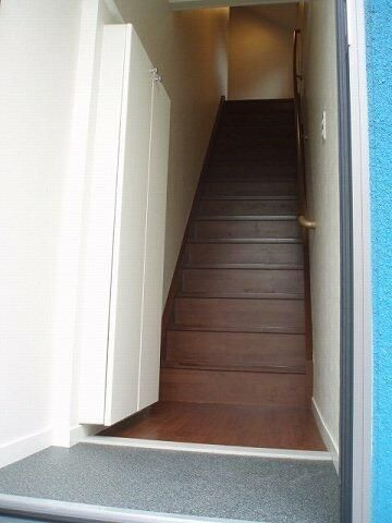 エアフォルクブルーの玄関