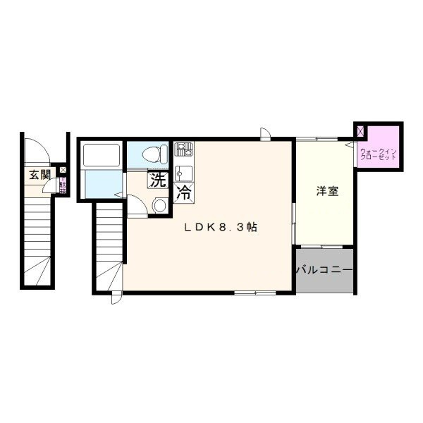 プランドール の間取り|間取りです。