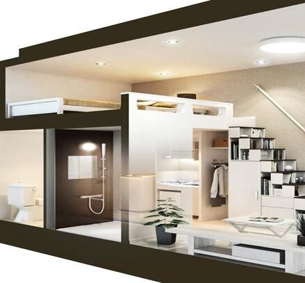 Ｆｉｎｅ　ＲｅｓｉｄｅｎｃｅＮ１７　階段下物置　ミニ冷蔵庫の外観