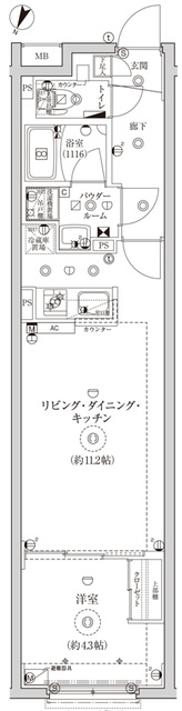 ＣＲＥＡＴＩＦ池袋の間取り