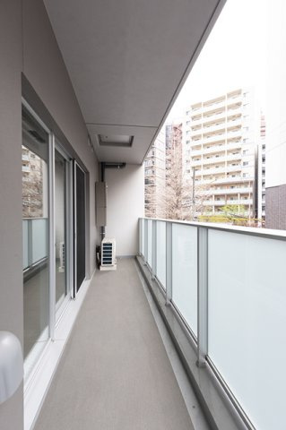 フィシオ飯田橋のバルコニー|※写真は同タイプ住戸です。