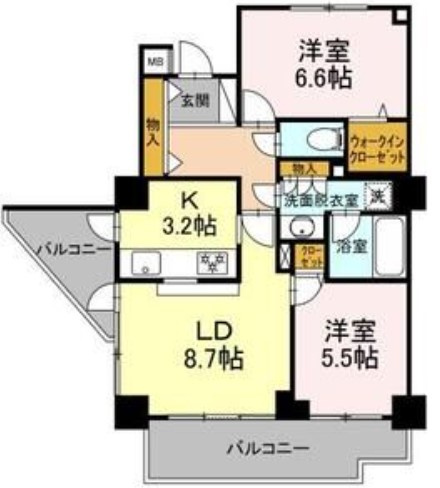 【間取り】 | アコール北千住 | 間取り