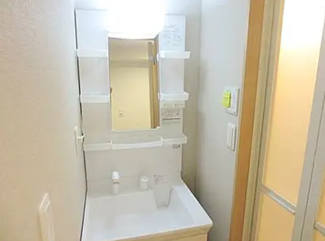 台東区台東３丁目の賃貸マンションの洗面所