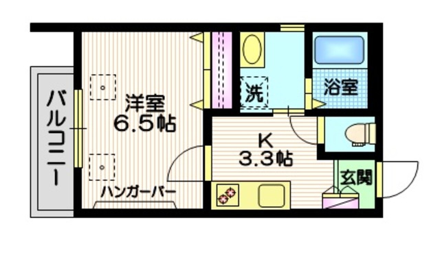 ラ・メゾンMの間取り