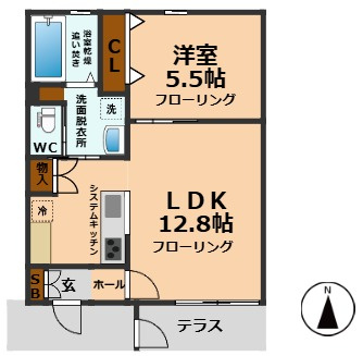 【間取り】 | Casa・acero