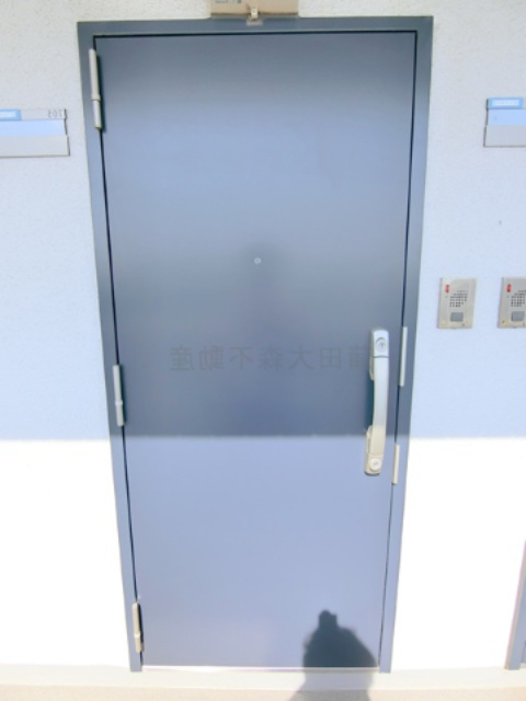 ライオンズマンション久が原第5の玄関