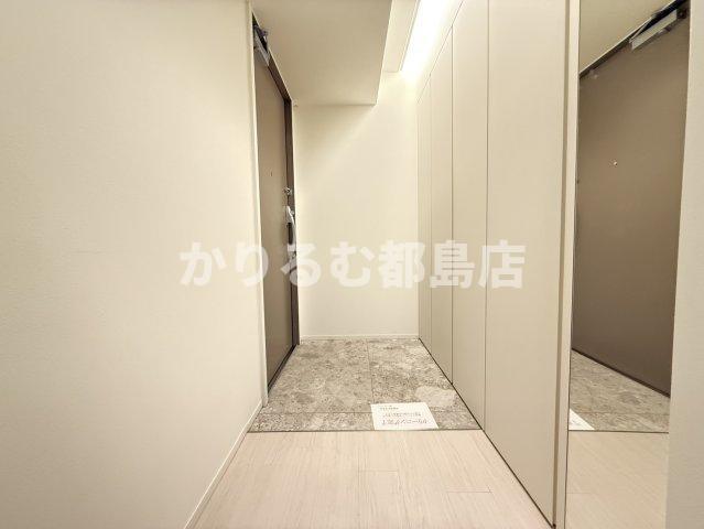 フローレス都島Ⅰの玄関