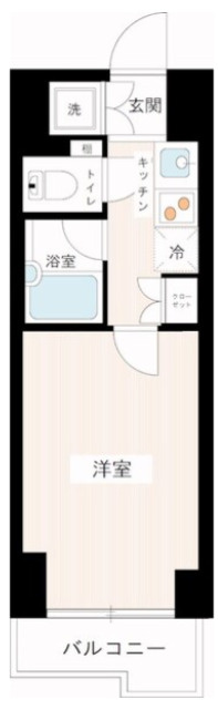 練馬区豊玉中２丁目の賃貸マンションの間取り