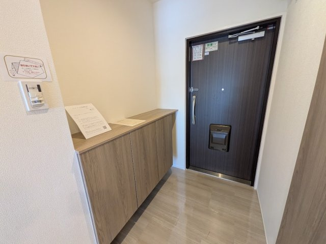 三陽ハイツ都島の玄関