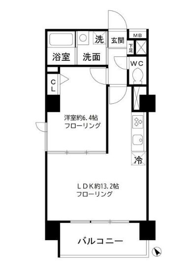 テルマエドムス根岸の間取り