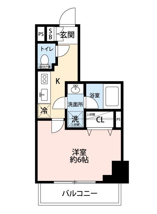 クレヴィスタ大森Ⅱの間取り
