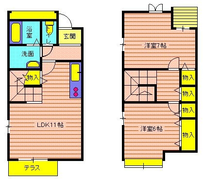 ルマージュ神戸１番館の間取り