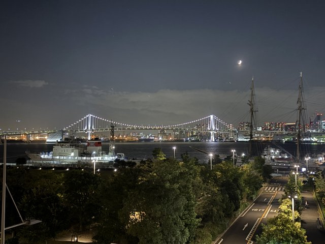 素敵な夜景を望みます。