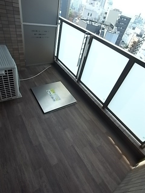 尼崎市東難波町５丁目の賃貸マンションのバルコニー