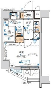 【間取り】 | ライジングプレイス綾瀬二番館 | 間取りです。