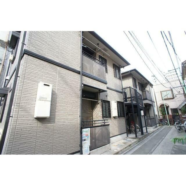 竹田ハイツのエントランス