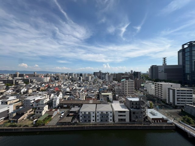 シエリア京橋イーストのセキュリティ|バルコニー