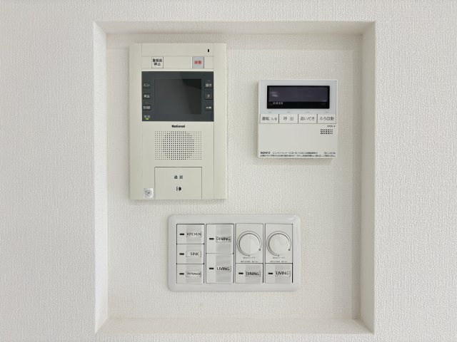 アーティックス大手町の防犯設備|モニター付きインターフォン完備！来訪者を室内から確認できる安心の設備です♪