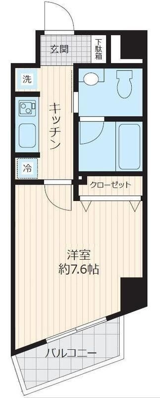 ロワジール三軒茶屋の間取り|間取りです。