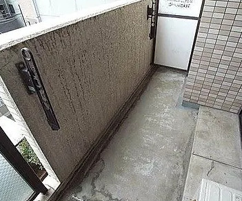 日神パレス平和島のバルコニー