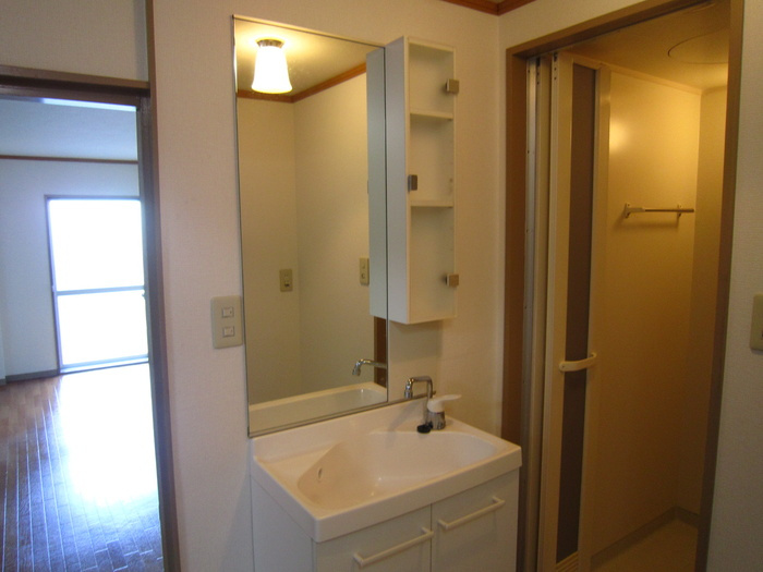 フラワー芦屋の洗面所