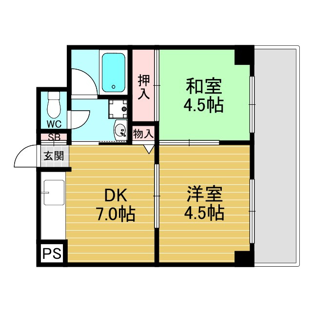 グレイス21の間取り