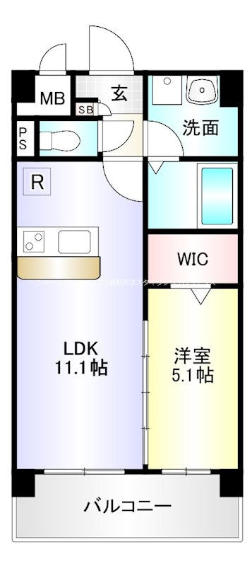 リオ ラクーコの間取り