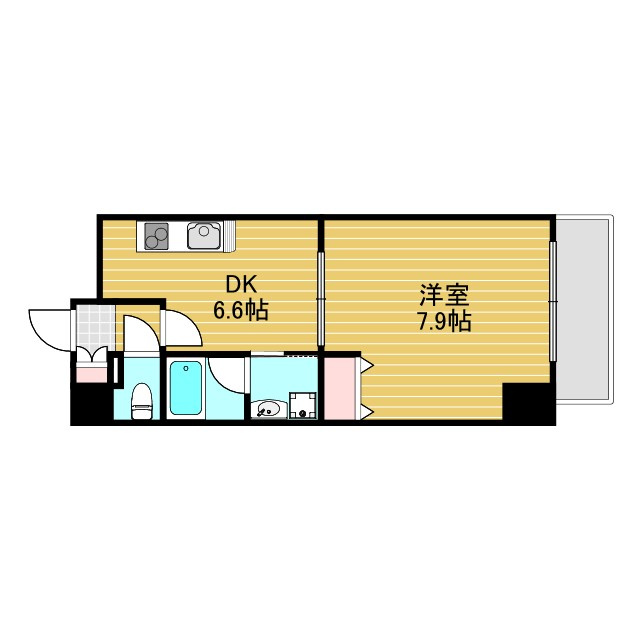 アーバネス淀川の間取り