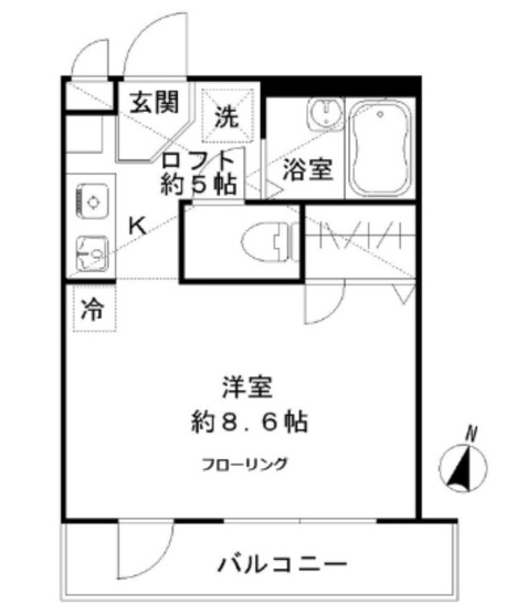 【間取り】 | ＭＯＮＡ－Ｆ