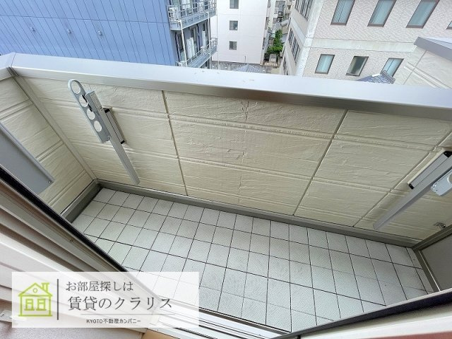 レジデンス京都洛央のバルコニー