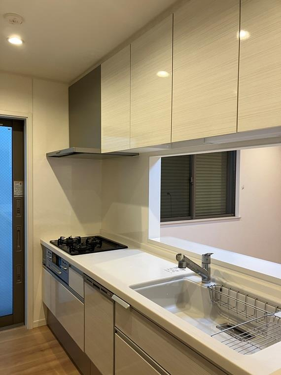 荻窪戸建のキッチン|使いやすいキッチンです