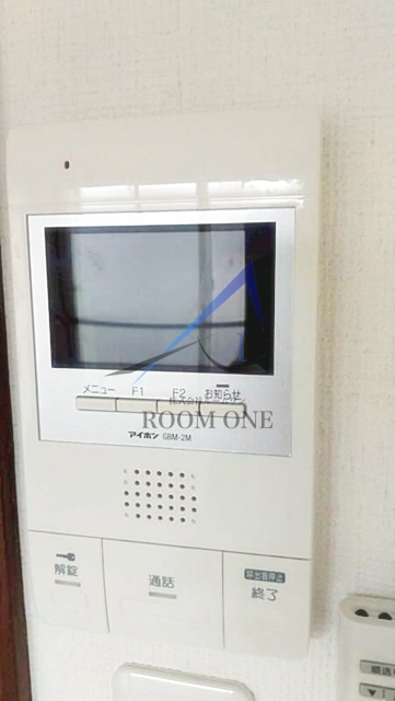 ソレイユXのセキュリティ|モニター付きインターホンです。