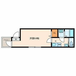 Ｂｅｓｔ　Ｓｔａｇｅ　西日暮里の間取り|間取りです。