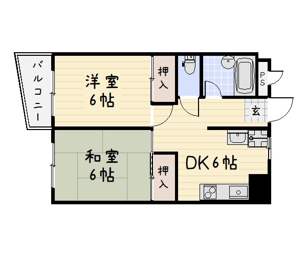 クローバージャパンビルの間取り