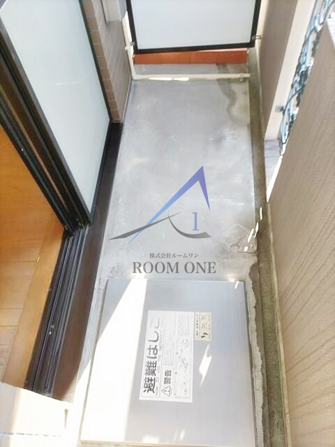 グリフィン・品川大井のバルコニー|バルコニーです。