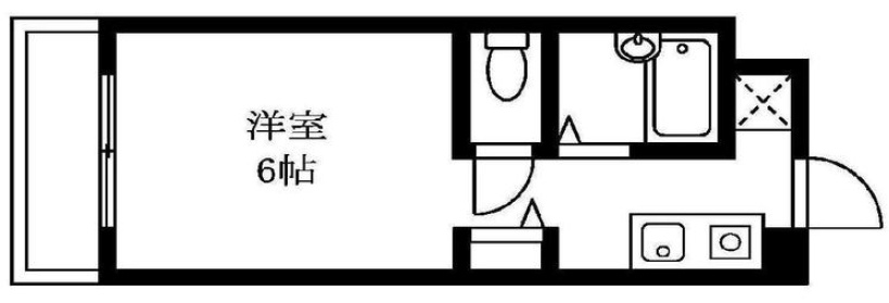 ハイツ桐原の間取り|間取りです。