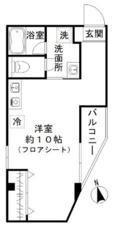 アクシス墨田の間取り