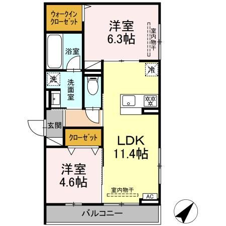 【間取り】 | レヴリ広野