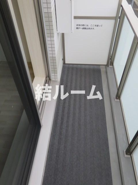 練馬区羽沢２丁目の賃貸マンションのバルコニー