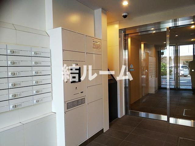 練馬区羽沢２丁目の賃貸マンションのロビー