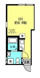 Ｒ小菅の間取り|間取りです。