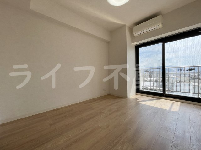 パーラム徳庵の居間・リビング|使いやすい居間です