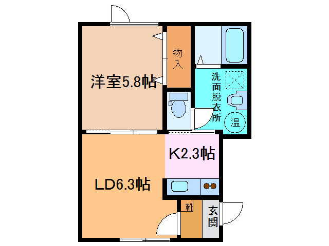 PLAIN⑬の間取り