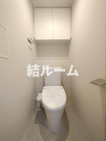 板橋区板橋４丁目の賃貸マンションのトイレ