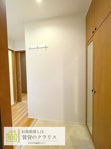 エルメゾンさくらの玄関