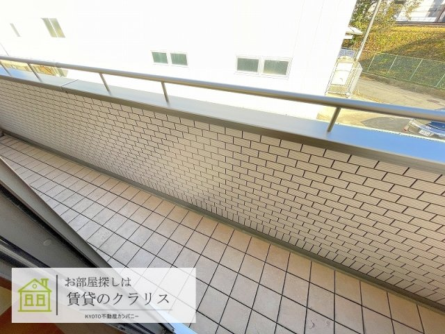 エルメゾンさくらのバルコニー