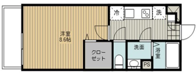 ステラ武蔵浦和の間取り