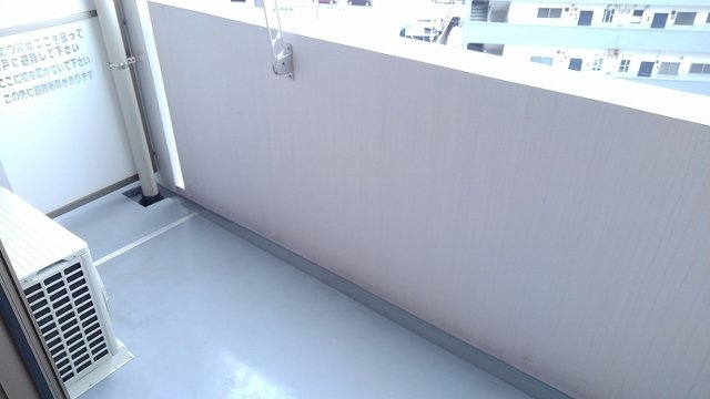 エヴァーグリーンＱのバルコニー