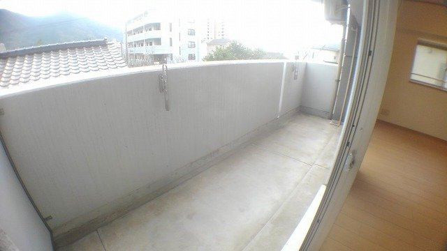 リアン熊本のバルコニー