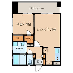 門司ポロニア弐番館の間取り